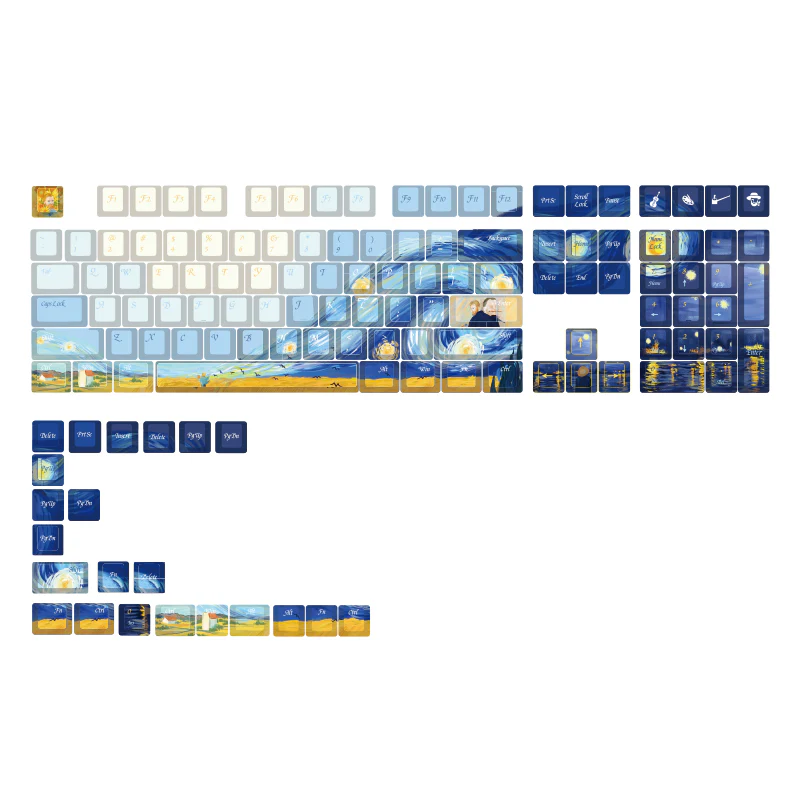 Van Gogh Keycaps Set - Image 10